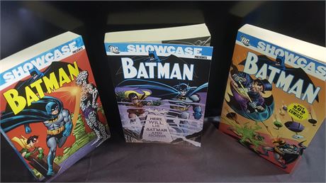 SHOWCASE BATMAN COMIC BOOKS