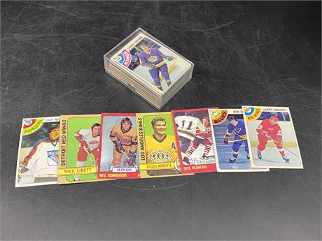 APPROX. 50 1970s NHL CARDS