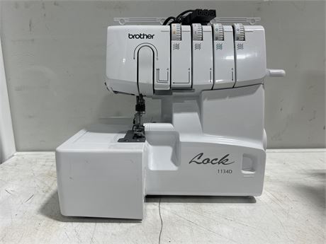 BROTHER SERGER SEWING MACHINE LOCK 1134D