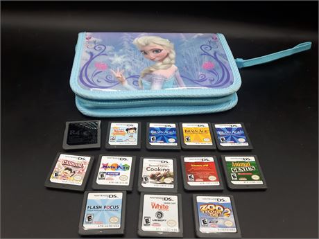 COLLECTION OF NINTENDO DS GAMES