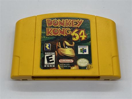 DONKEY KONG 64 - N64 GAME