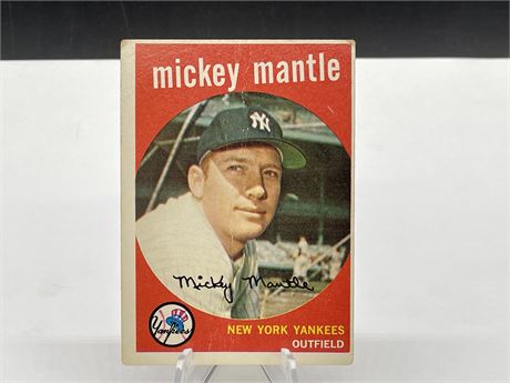 1959 MICKEY MANTLE TOPPS