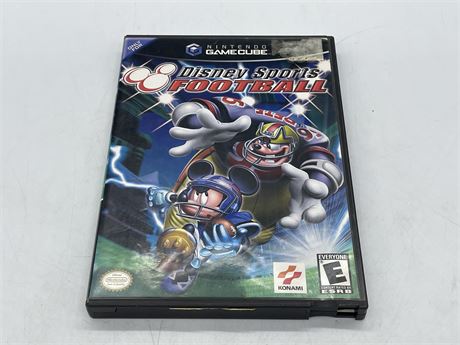DISNEY SPORTS FOOTBALL - GAMECUBE - COMPLETE WITH MANUAL