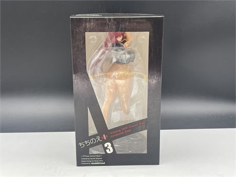 (NEW) CHICHINOE 3 YOUNG HIP COVER GAL - CRIMSON RED 1/7 SCALE FIGURE