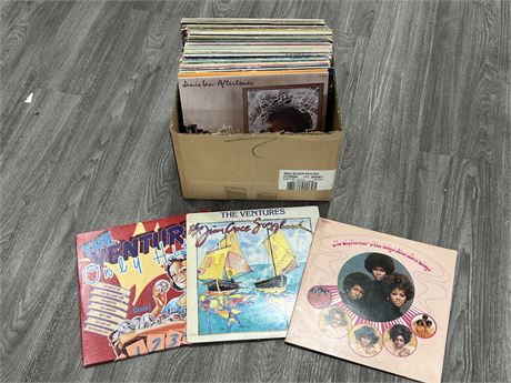 BOX OF RECORDS - CONDITION VARIES