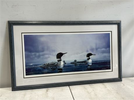SIGNED / NUMBERED PRINT BY GARY PULHAM W/COA (42”x24.5”)