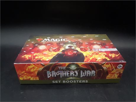 SEALED - MAGIC THE GATHERING BROTHERS WAR SET BOOSTER BOX
