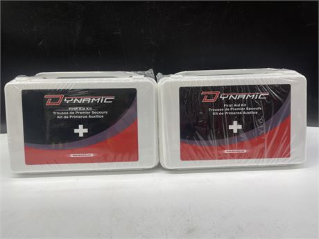 2 SEALED DYNAMIC FIRST AID KIT