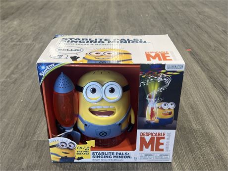 NEW DESPICABLE ME MINIONS SINGING NIGHT LIGHT