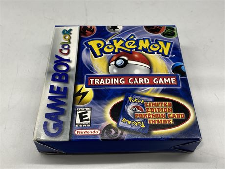 POKÉMON TRADING CARD GAME FOR GAMEBOY COLOUR COMPLETE IN BOX - GOOD CONDITION