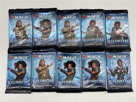 MAGIC OF THE GATHERING 10X KALDHEIM BOOSTER PACK