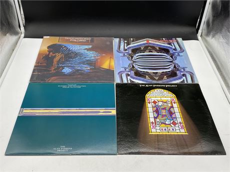 4 ALAN PARSONS PROJECT RECORDS - VG+