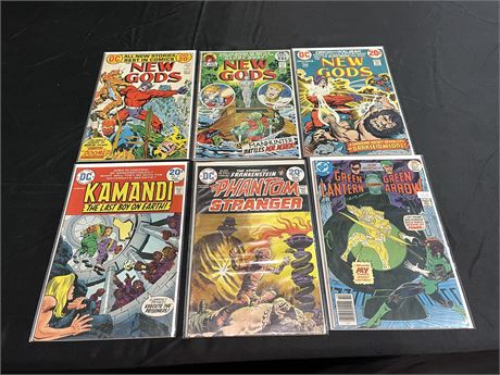 6 ASSORTED DC COMICS