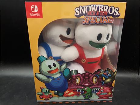 SEALED - SNOW BROTHERS COLLECTORS EDITION - SWITCH
