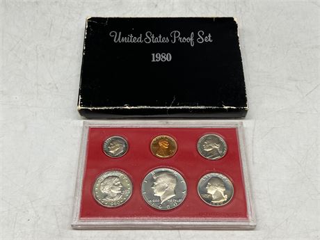 1980 UNITED STATES PROOF SET