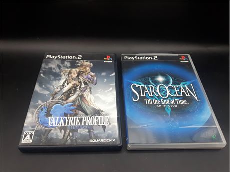 COLLECTION OF SEALED JAPANESE PS2 GAMES