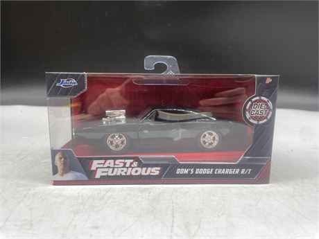 JADA FAST & FURIOUS DOM’S DODGE CHARGER R/T DIE CAST