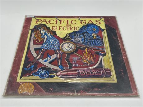 PACIFIC GAS AND ELECTRIC - GET IT ON - VG (slightly scratched)