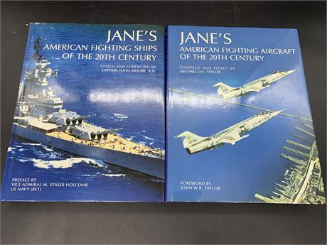 JANE’s AMERICAN FIGHTING SHIPS/AIRCRAFTS OF THE 20th CENTURY