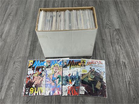SHORT BOX MISC MARVEL BAGGED AND BOARDED