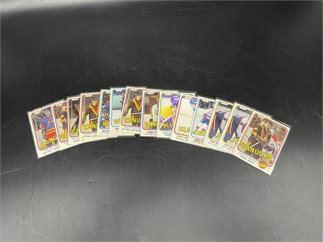 81’ MISC HOCKEY CARDS