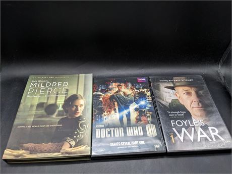 3 BBC / HBO MOVIES / TV SERIES - EXCELLENT CONDITION - DVD