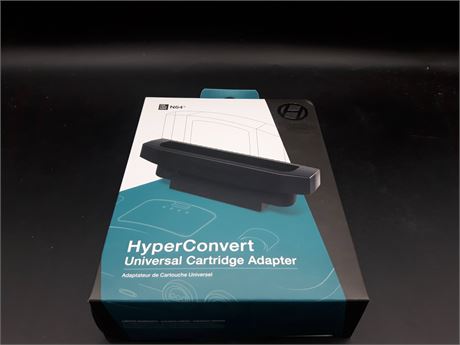 SEALED - HYPER CONVERT N64 (PLAYS OTHER REGION GAMES ON YOUR CONSOLE)