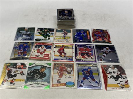 LOT OF 60 ROOKIE HOCKEY CARDS