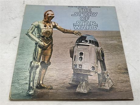 1977 THE STORY OF STARWARS LP & BOOKLET