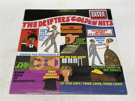 SEALED - 1968 THE DRIFTERS’ ORIGINAL US PRESS - GOLDEN HITS
