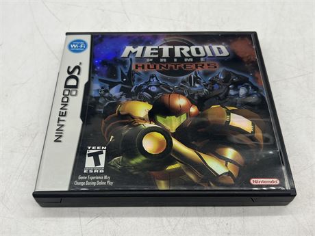 METROID PRIME HUNTERS - NDS - COMPLETE