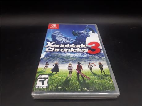 SEALED - XENOBLADE CHRONICLES 3  - SWITCH