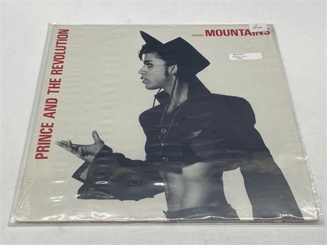 SEALED 1986 PRINCE AND THE REVOLUTION - MOUNTAINS (12” 45 RPM)