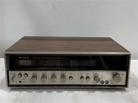 SONY AM FM RECEIVER STR-6036A (17”X12.5”X6”)