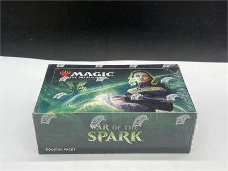 SEALED MAGIC THE GATHERING WAR OF THE SPARK - DRAFT BOX