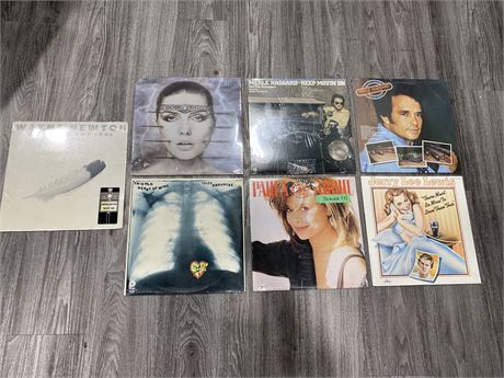 7 SEALED RECORDS