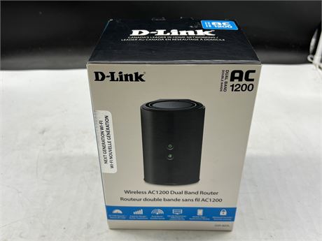 D-LINK AC 1200 DUAL BAND ROUTER
