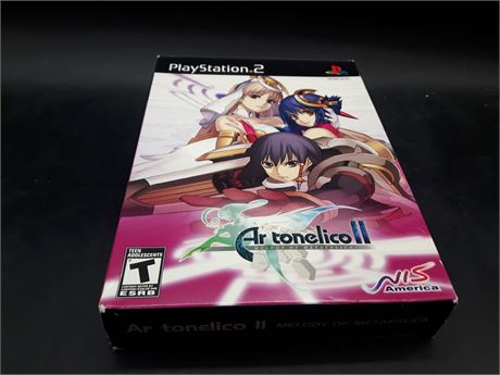 AR TONELICO 2 - WITH COLLECTORS SOUNDTRACK - VERY GOOD CONDITION - PS2