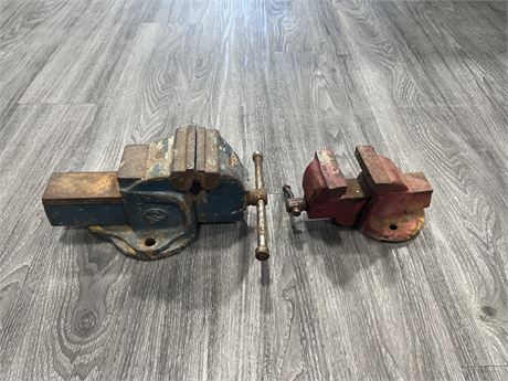 4” VICTOR VISE & 3” RED VICE