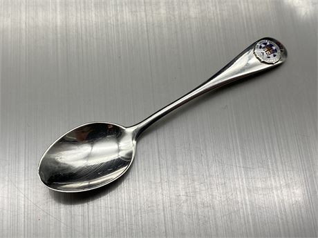 BIRKS STERLING SUGAR SPOON - IMP. ORDER DAUGHTERS OF THE EMPIRE