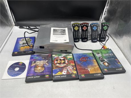 GAMEWAVE WITH CONTROLLER & GAMES