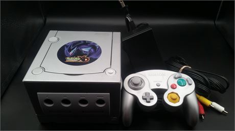 RARE - LIMITED EDITION POKEMON XD GAMECUBE CONSOLE - VERY GOOD CONDITION