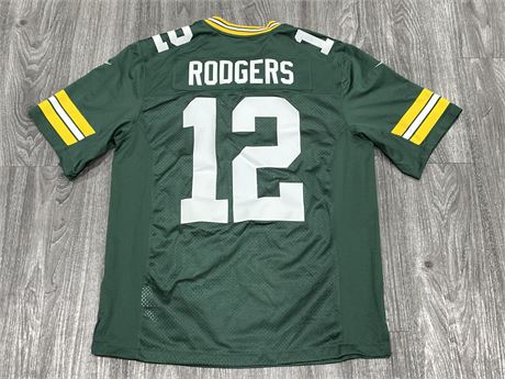 AARON RODGERS GREEN BAY PACKERS JERSEY W/TAGS - SIZE L