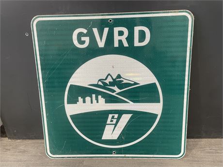 GVRD SIGN (24”x24”)