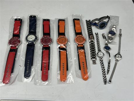 LOT OF NEW WATCHES