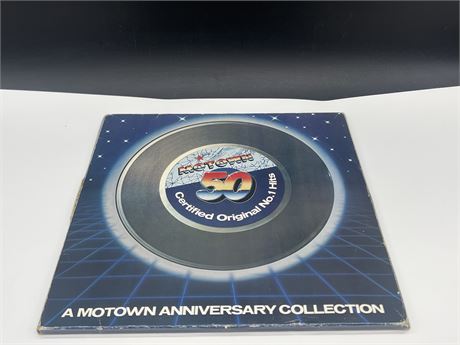 MOTOWN ANNIVERSARY COLLECTION - 5 RECORD SET - EXCELLENT (E)