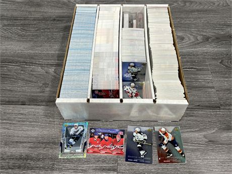 BOX OF MCDONALDS NHL CARDS