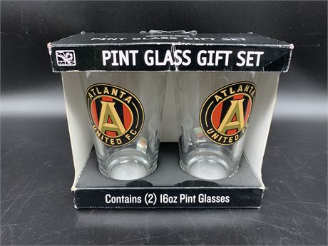 ATLANTA UNITED FC PINT GLASSES