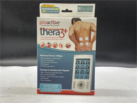 NEW PROACTIVE THERA3+ 3-IN-1 PYSIOTHERAPY DEVICE