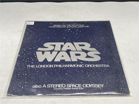UK PRESSING - STAR WARS - MUSIC FOR THE SCI-FI FILM LP - EXCELLENT COND.